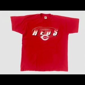 Reds Vintage Fruit of The Loom Single Stitch Tee